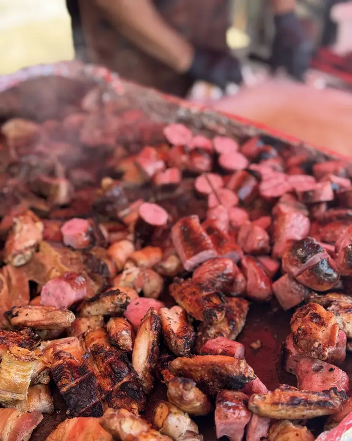 Linguiça na chapa