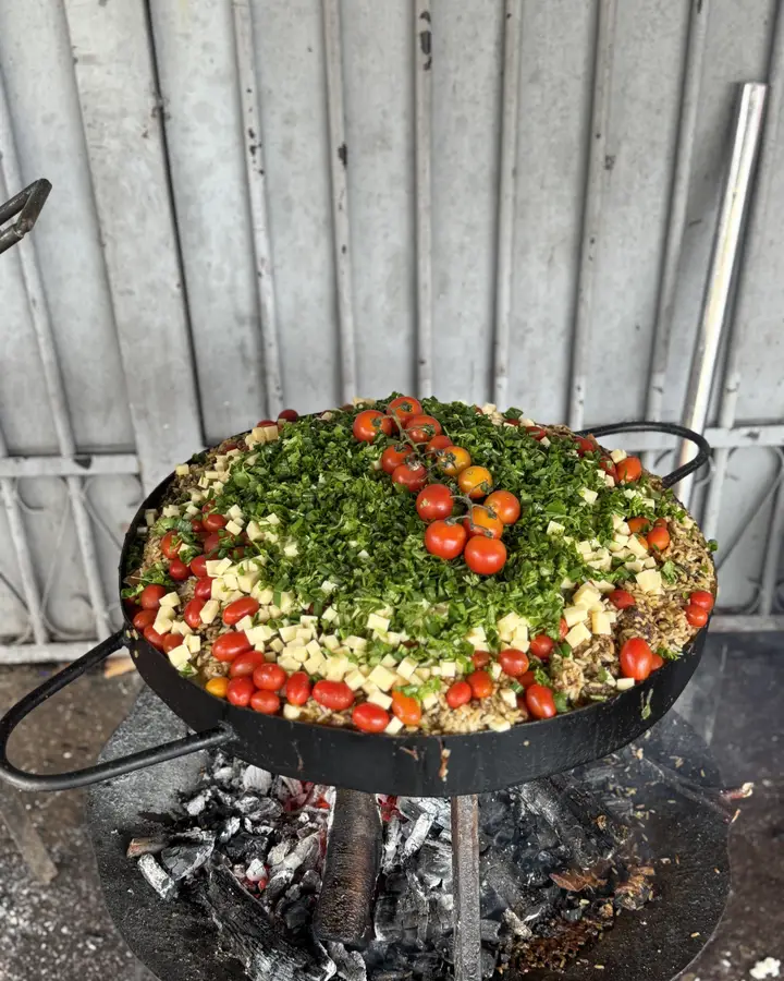 Tacho na brasa